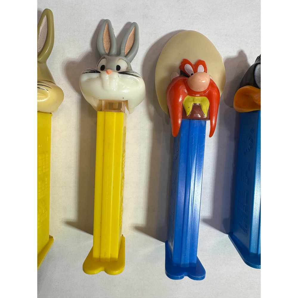 Vtg Looney Tunes PEZ Dispenser Lot Speedy Gonzales BugsBunny Yosemite Sam Tweety - Picture 4 of 16